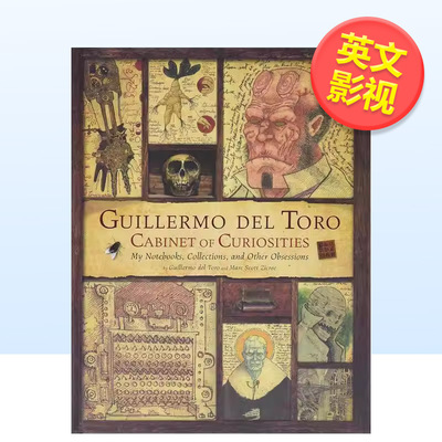 【现货】吉尔摩德尔托罗珍奇柜Guillermo del Toro Cabinet of Curiosities英文影视Guillermo Del Toro精装Harper Design进口原版