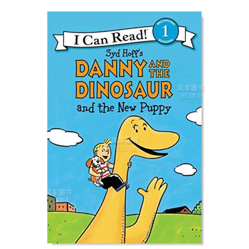 【现货】【丹尼和恐龙】新小狗英文儿童分阶阅读进口原版书Danny and the Dinosaur and the New Puppy Hoff著Harpercollins出