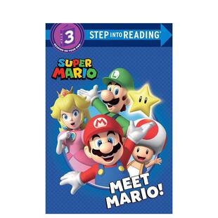 【现货】马里奥 任天堂【Step into Reading】Meet Mario! 英文儿童趣味Malcolm Shealy简装Random House 进口原版书9780593304440