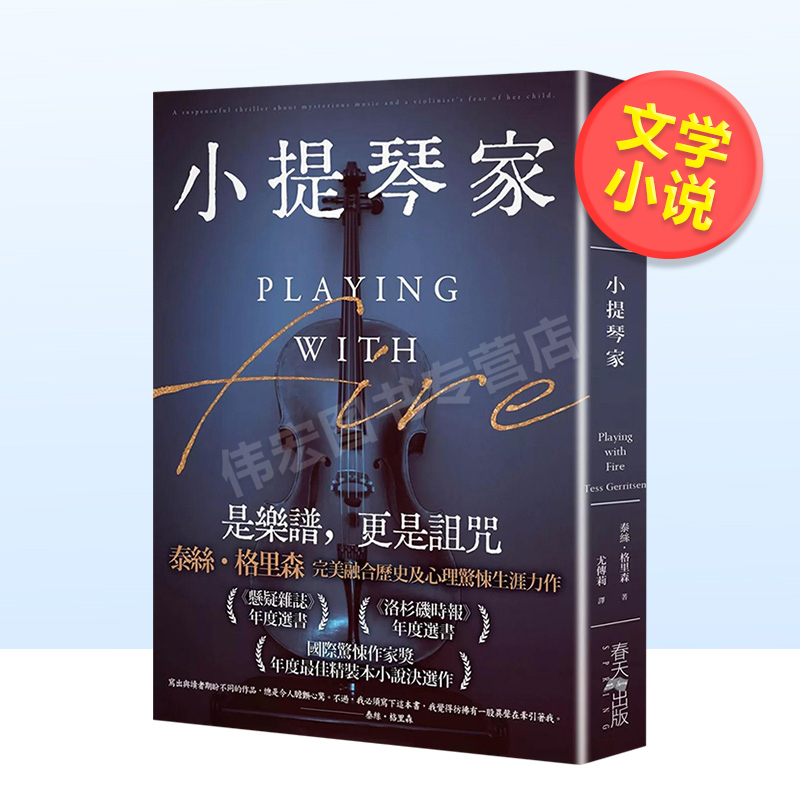 小提琴家 台版原版中文繁体小说