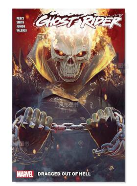 【预售】【Marvel】恶灵骑士卷3从地狱中被拖出来英文漫画简装进口原版书GHOST RIDER VOL. 3: DRAGGED OUT OF HELL Bjorn Baren