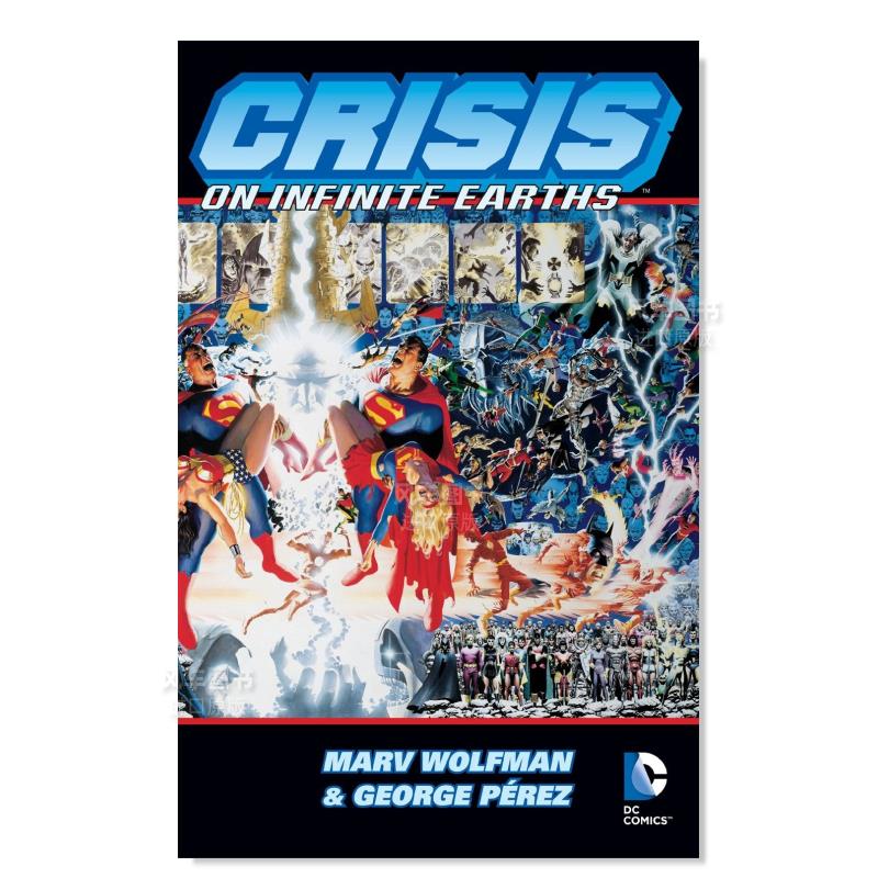 【预售】无限地球上的危机TP英文漫画进口原版图书Crisis On Infinite Earths TPGeorge Pérez DC Comics