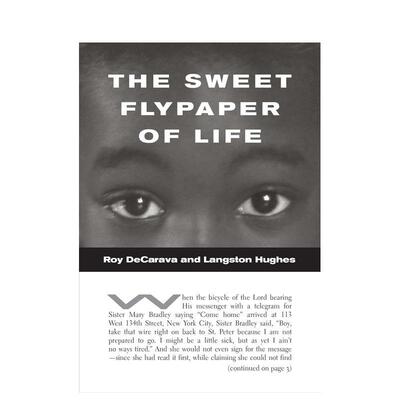 【现货】生命里的甜蜜捕蝇纸The Sweet Flypaper of Life英文摄影集摄影师专辑Roy DeCaravaDavid Zwirner进口原版书9780999843819