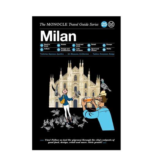【现货】【Monocle旅行指南】米兰英文旅行进口原版外版书精装【Monocle Travel Guide】Milan Tyler Brule Die Gestalten Ve