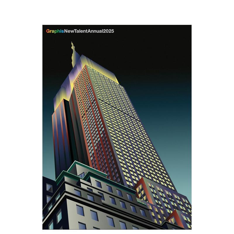 【预售】Graphis新秀年刊2025Graphis New Talent Annual 2025英文综合设计B Martin Pedersen精装Graphis Inc.进口原版书