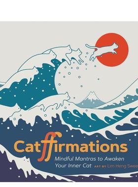 【现货】猫的肯定Catffirmations英文心灵励志Lim Heng Swee精装Chronicle Books进口原版书9781797217727