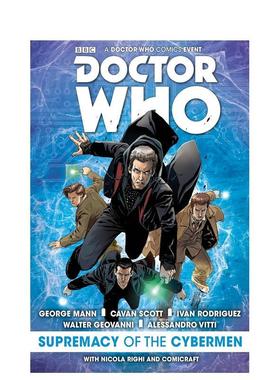 【现货】神秘博士网络人的霸权Doctor Who英文青少年读物Cavan Scott平装Titan Books3-6岁进口原版书9781785856853