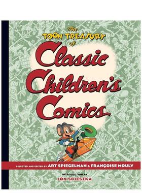 【现货】TOON经典儿童漫画宝库The Toon Treasury of Classic Children's Comics英文插画原画设定集Abrams ComicartsAbrams精装进