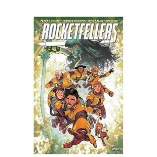 Image 书9781534333529 卷1未来家族The 1英文漫画Peter Volume 火箭家族 Rocketfellers Comics进口原版 Tomasi平装 预售