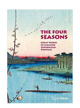 【现货】【日本木版画名作】春夏秋冬【Great Works of Japanese Woodblock Printing】The Four Seasons英文艺术家艺术工作室Amé