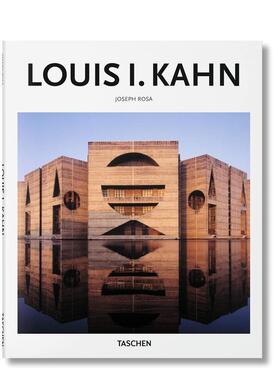 【现货】路易斯伊西多尔卡恩【Basic Architecture】Louis Isidore Kahn英文建筑设计建筑师工作室J Rosa精装TASCHEN进口原版书97