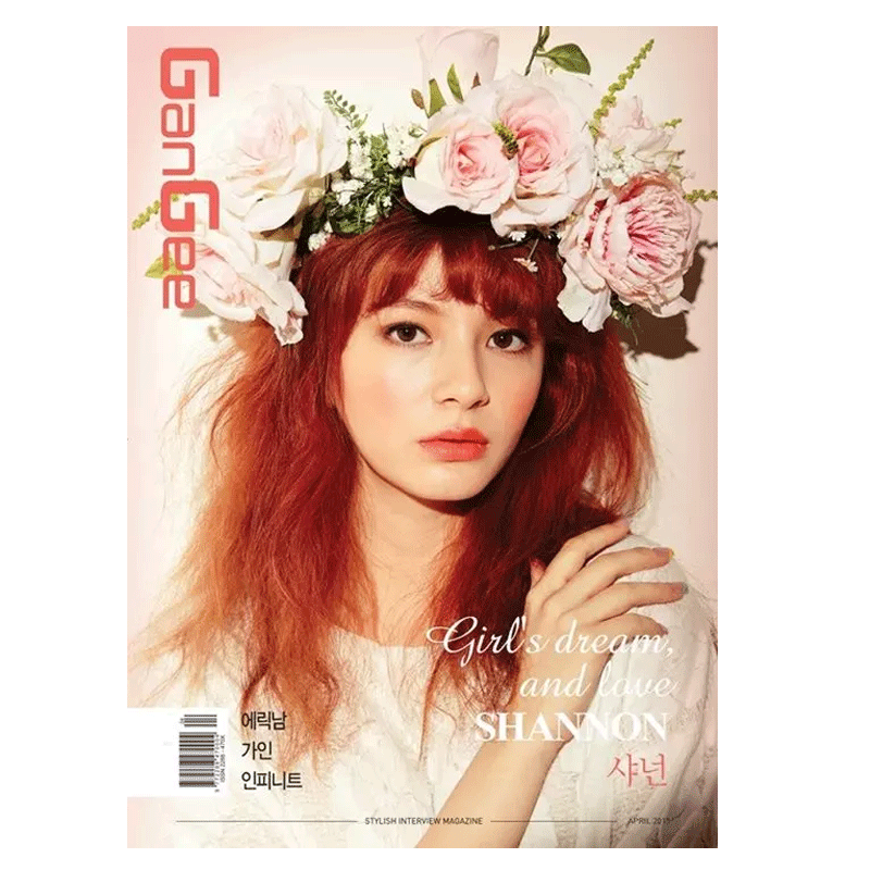 【订阅】GanGee韩国韩文原版明星偶像时尚杂志年订12期 D267