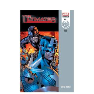 Human英文漫畫平裝 終極史詩合集超人Ultimates Super Epic Collection Bryan 預售 Hitch Marvel