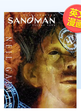 【现货】睡魔完全版第4卷英文漫画进口原版书精装14岁以上The Absolute Sandman， Vol. 4 Neil Gaiman Vertigo