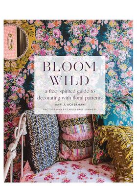 【现货】野花盛开Bloom Wild英文平面字体图案标志设计Bari J. Ackerman精装Abrams进口原版书9781419742897