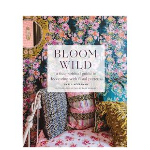 Wild英文平面字体图案标志设计Bari 野花盛开Bloom Ackerman精装 书9781419742897 Abrams进口原版 现货