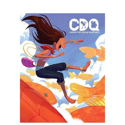 【现货】角色设计季刊26Character Design Quarterly 26英文插画原画设定集3dtotal Publishing平装3dtotal Publishing进口原版书