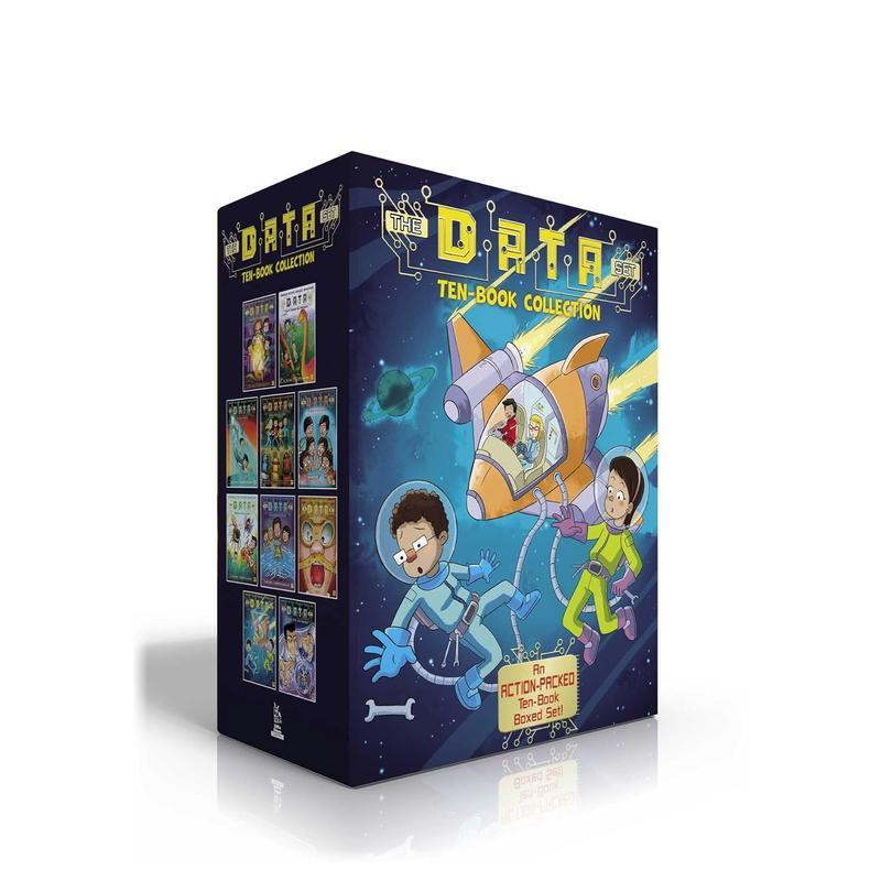 【现货】DATA 系列十本精选集(盒装)DATA Set Ten-Book Collection 英文青少年读物Ada Hopper平装Little simon3-6岁进口原版书