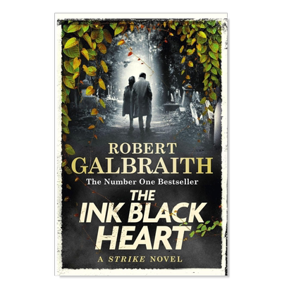 【现货】墨水黑心英文文学小说进口原版外版书The Ink Black Heart Robert Galbraith Sphere Books