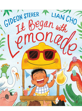 【预售】故事开始于柠檬水英文儿童绘本虚构类进口原版外版书精装3-6周岁It Began with LemonadeGideon StererDial Books