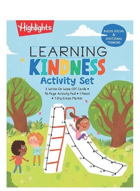 【现货】【学习善良】活动套装【LearningKindness】ActivitySet英文儿童趣味Highlights平装Highlights Press3-6岁进口原版书978