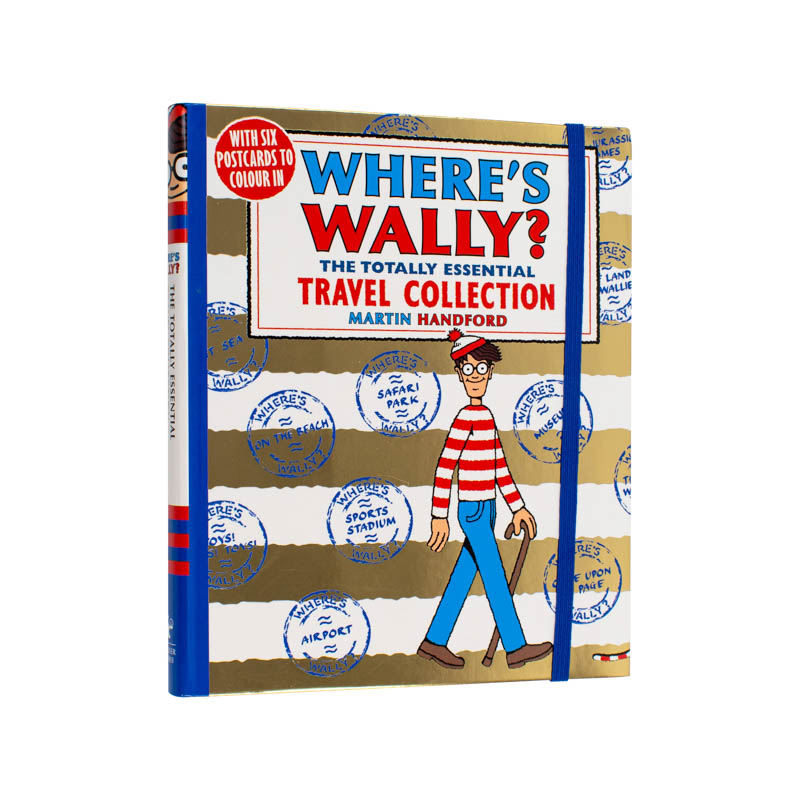 【现货】【威利在哪里?】旅行套装英文儿童趣味【WHERES WALLY?】 The Totally Essential Travel Collection平装Martin Handford 书籍/杂志/报纸 儿童读物原版书 原图主图