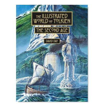 【预 售】托尔金第二纪元的插画世界 The Illustrated World of Tolkien The Second Age 英文插画原画设定集原版图书外版进口书籍