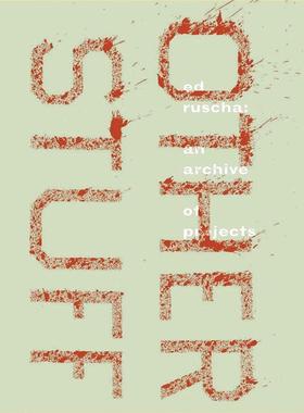 【预售】埃德拉斯查项目档案画册Ed Ruscha An Archive of Projects英文外国美术当代Robert Dean精装Yale University Press进口原