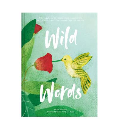 【现货】全球75个大自然词汇插画集Wild Words 英文插画原画设定集Kate Hodges精装Portico进口原版书9781911622710