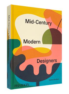 【现货】中古现代主义设计师辞典Mid-Century Modern Designers英文工业产品设计Dominic Bradbury精装Phaidon Press进口原版书97