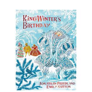 【现货】冬之王的生日King Winter's Birthday英文儿童绘本虚构类Jonathan Freedland精装Pushkin Press进口原版书9781782694670