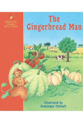 【预售】姜饼人The Gingerbread Man英文儿童绘本IP系列Dominique Thibault精装Abbeville Press进口原版书9780789207333