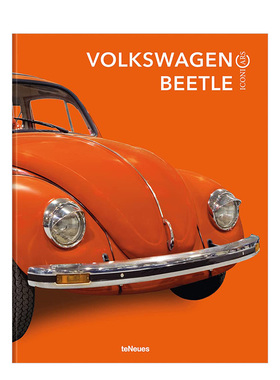 【预售】大众老甲壳虫英文工业产品设计精装【IconiCars】Volkswagen Beetle Elmar Brümmer著teNeues Media GmbH & Co.出版