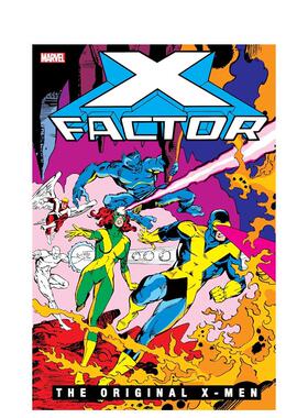 【预售】【Marvel】X因子X战警起源全集卷1英文漫画精装进口原版书X-Factor: The Original X-Men Omnibus Vol. 1 Stern  Roger