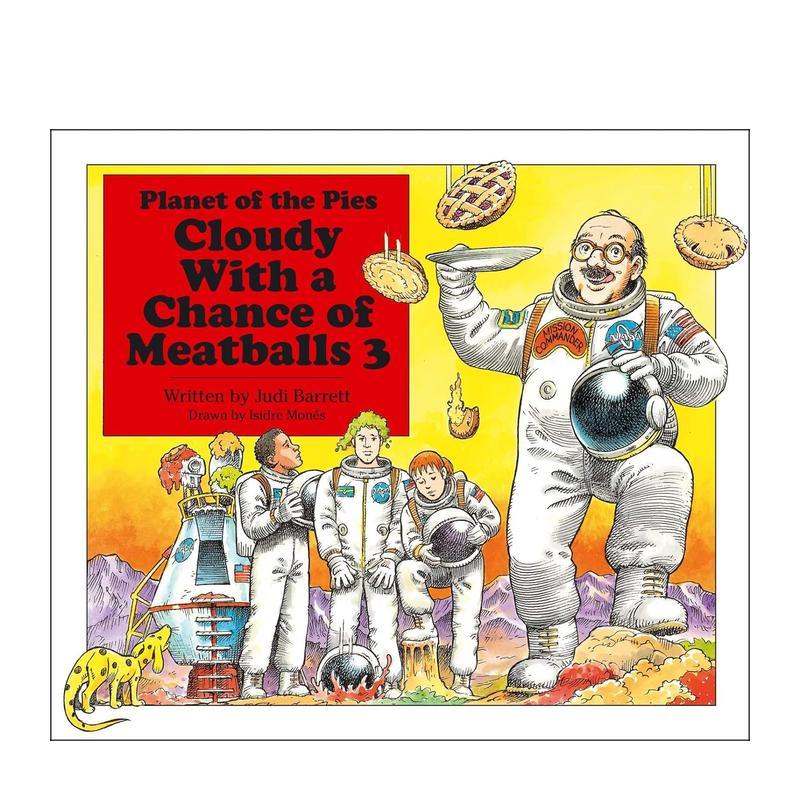 【预售】外公的拿手菜3馅饼星球Cloudy With a Chance of Meatballs 3英文儿童趣味Judi BarrettAtheneum Books进口原版书9781442图片