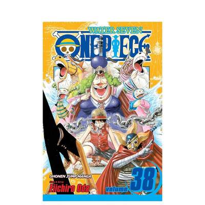 【预 售】海贼王 卷38英文漫画图书进口原版书One Piece Vol. 38平装Eiichiro Oda14岁以上VIZ Media