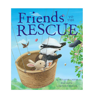 需要营救 Res The Read 预售 让我们一起阅读 Together 外版 朋友英文儿童绘本IP系列进口原版 书平装 Friends Let’s