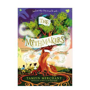 书97 The Merchant9岁 12岁Puffin Mythmakers英文儿童章节书Tamzin 神话制造者 Hatmakers 进口原版 Books 预售