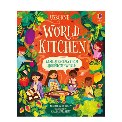 【预 售】世界厨房英文儿童绘本知识百科World Kitchen精装Abigail Wheatley进口原版书籍Usborne children’s books