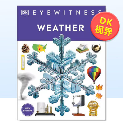 【预 售】【DK视界】天气 Eyewitness Weather 英文原版儿童自然科普百科知识 进口图画书绘本 Eyewitness 10岁以上