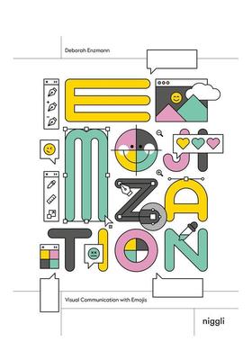 【现货】表情符号化用表情符号进行视觉交流英文平面设计字体图案标志Deborah Enzmann进口原版书平装14岁以上Emojization Visua