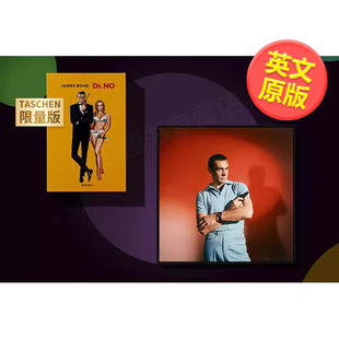 书套进口原版 预售 007之诺博士艺术版 James Bond. Art 书 B‘PublicityPortrait’英文电影精装 TASCHEN限量版 Edition