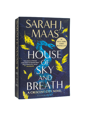 【预售】新月城系列天空与呼吸之屋【Crescent City】House of Sky and Breath The unmissable #1英文小说进口原版图书Sarah J.