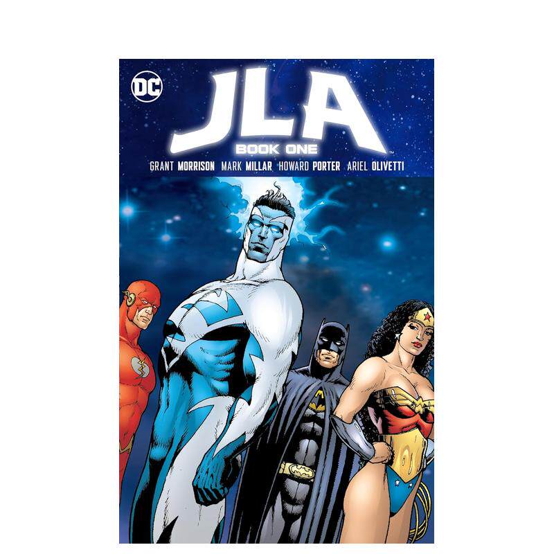 【预售】【DC Comics】正义联盟1英文漫画简装进口原版书Jla Book One Morrison  Grant