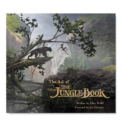 【预 售】丛林之书的艺术The Art of The Jungle Book英文艺术插画原画设定集进口原版图书WOLFF, ELLEN