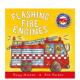 消防车英文儿童绘本交通工具城市人文进口原版 书Flashing Engines平装 Fire 闪烁 9岁Mitton 6岁 预售 TonyRoaring Brook