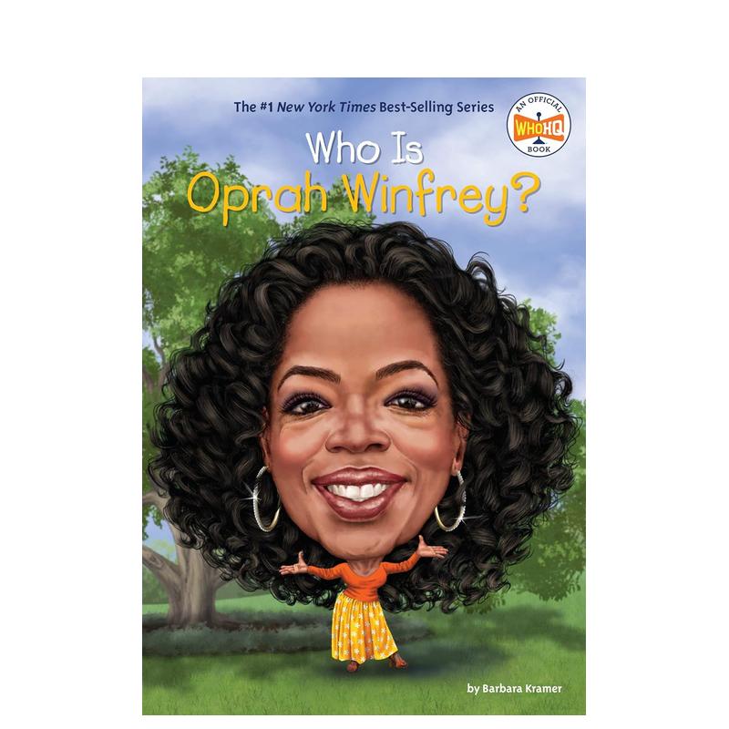 【现货】谁是奥普拉·温弗瑞?英文儿童章节书进口原版书WHO IS OPRAH WINFREY? KRAMER著Random House 出版