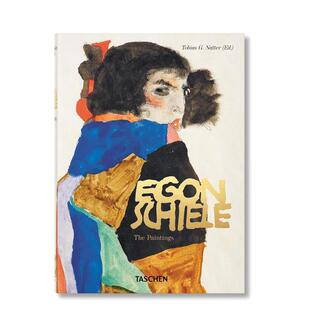 【现货】埃贡席勒绘画作品全集1909年至1918年【45th Anniversary Edition】Egon Schiele. The Complete Paintings 1909–1918英