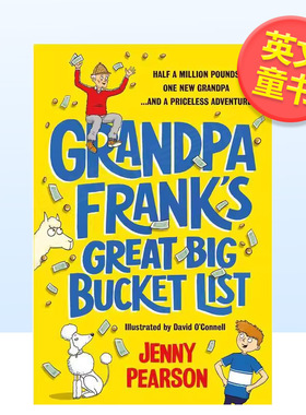 【预售】弗兰克爷爷的遗愿清单Grandpa Frank’s Great Big Bucket List英文儿童章节书Jenny Pearson 平装Usborne children’s b