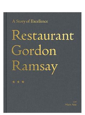 【现货】戈登拉姆齐餐厅卓越的故事Restaurant Gordon Ramsay英文餐饮Gordon Ramsay精装Hodder & Stoughton进口原版书9781473652